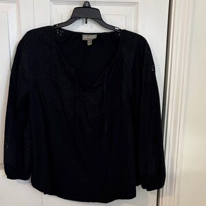 Style & Co Women's Black Top